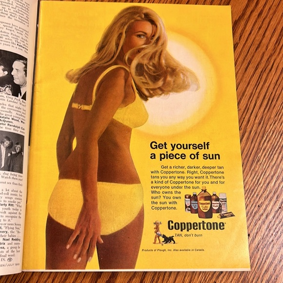 Vintage 1969 July TEEN Magazine - Basic Bodywork - Sex & Dating Special Topics - Picture 6 of 14